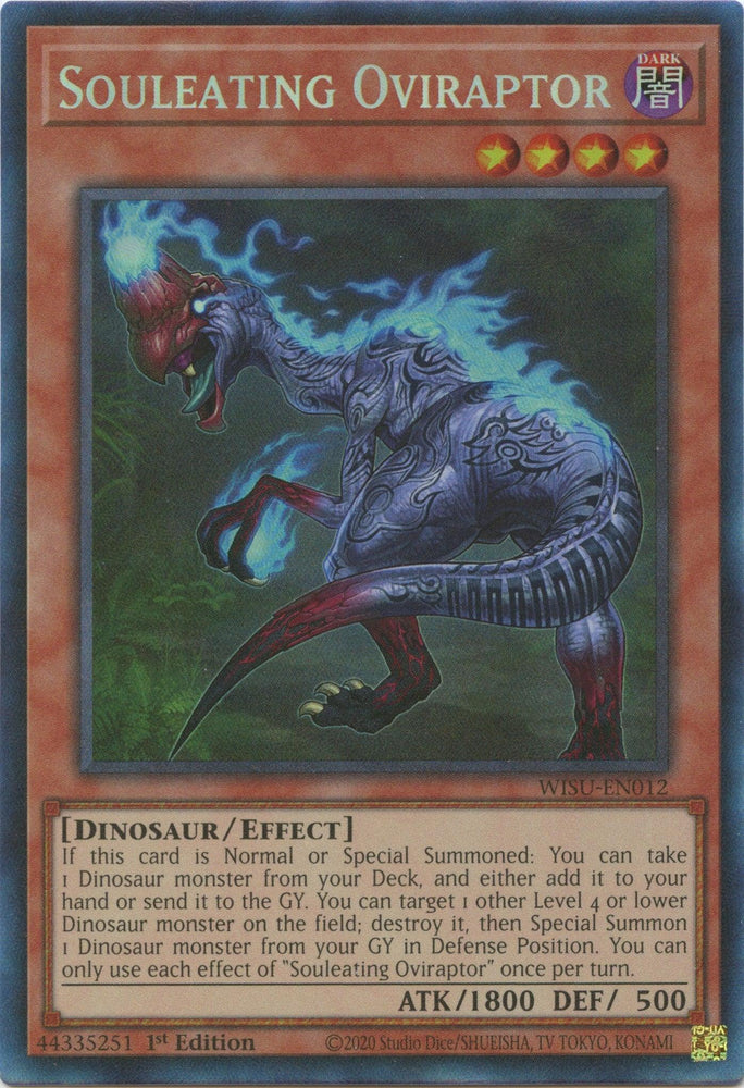 Souleating Oviraptor [WISU-EN012] Collector's Rare (ONLINE ORDER ONLY)