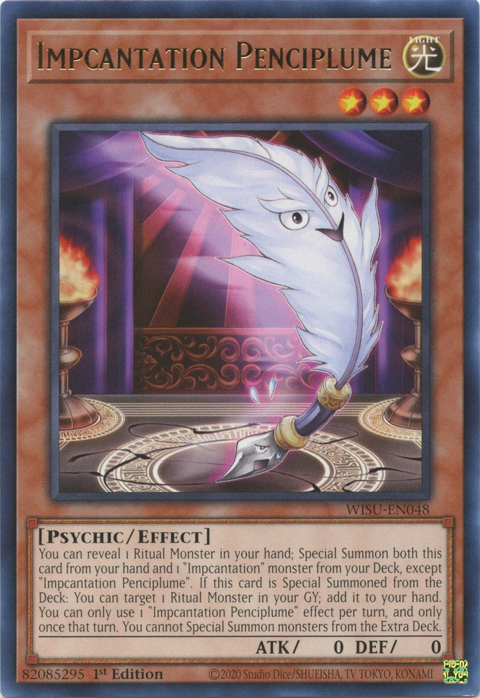 Impcantation Penciplume [WISU-EN048] Rare (ONLINE ORDER ONLY)