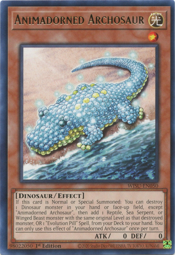 Animadorned Archosaur [WISU-EN050] Rare (ONLINE ORDER ONLY)