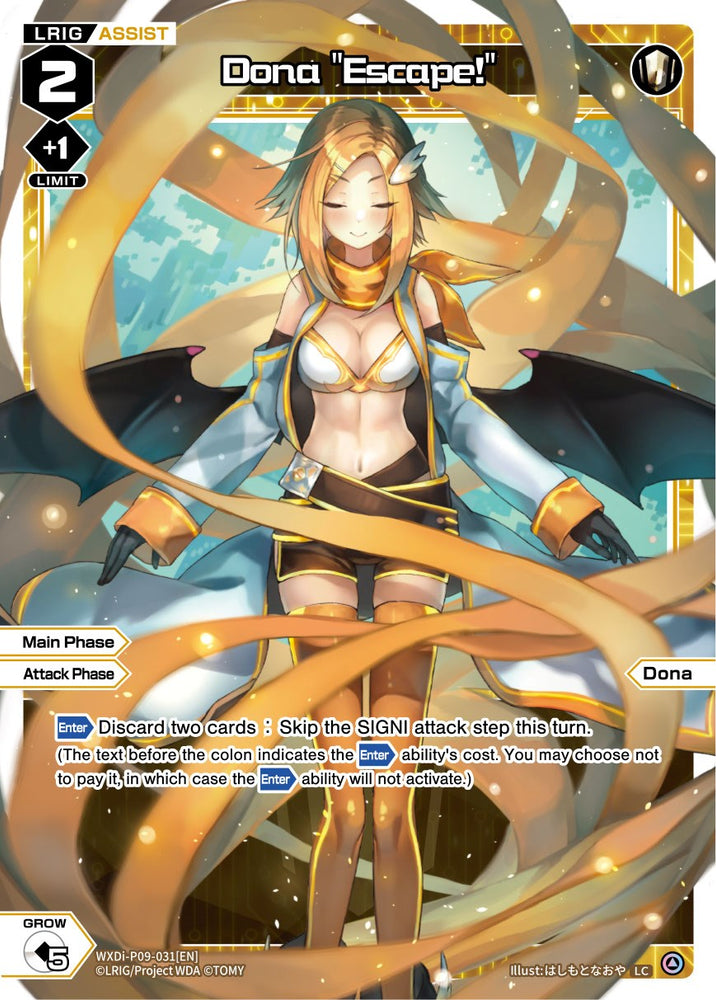 Dona "Escape!" (WXDi-P09-031[EN]) [Conflated Diva]