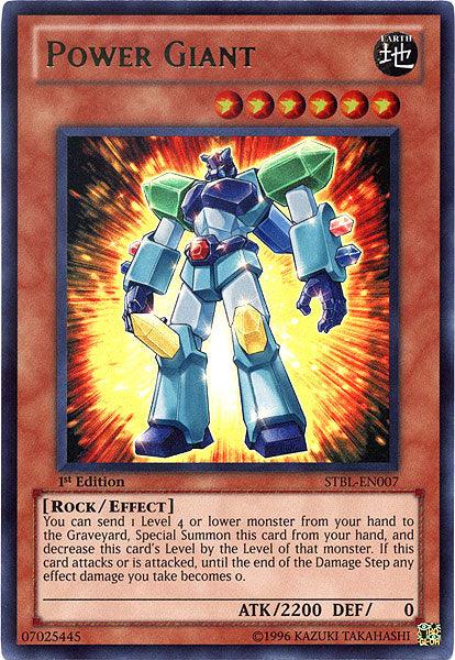Power Giant [STBL-EN007] Ultra Rare (ONLINE ORDER ONLY)