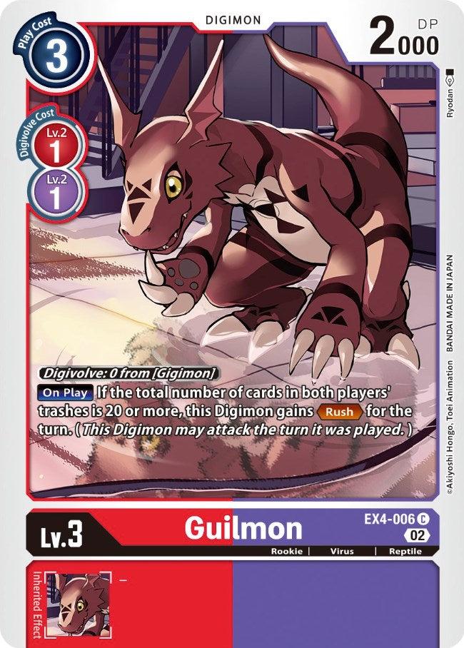 Guilmon [EX4-006] [Alternative Being Booster] (ONLINE ORDER ONLY)