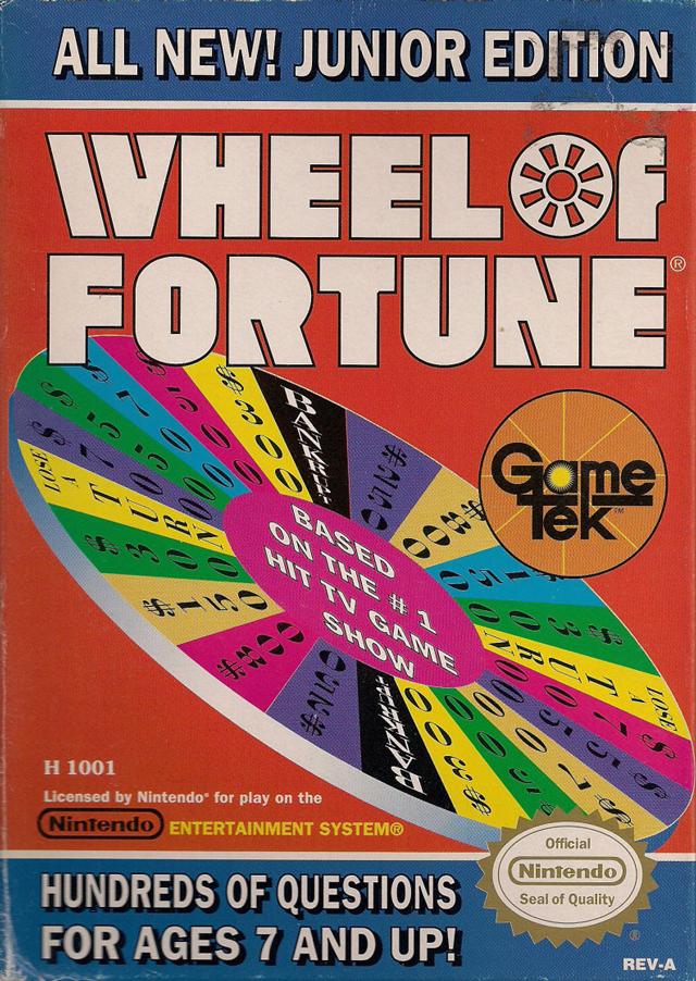 Wheel of Fortune: Junior Edition (Nintendo NES) (Online Order Only)