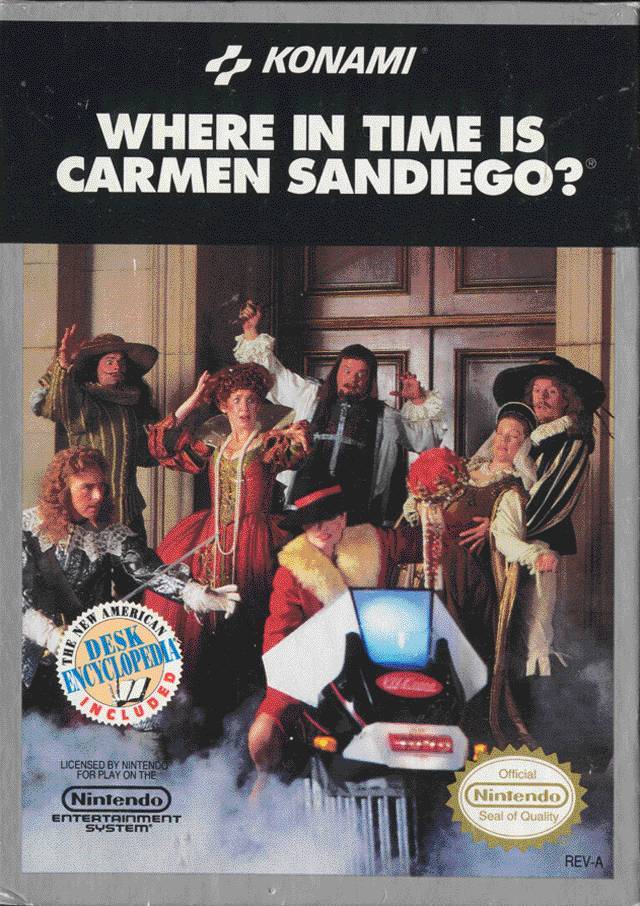 Where in Time is Carmen Sandiego (Nintendo NES) (Online Only)