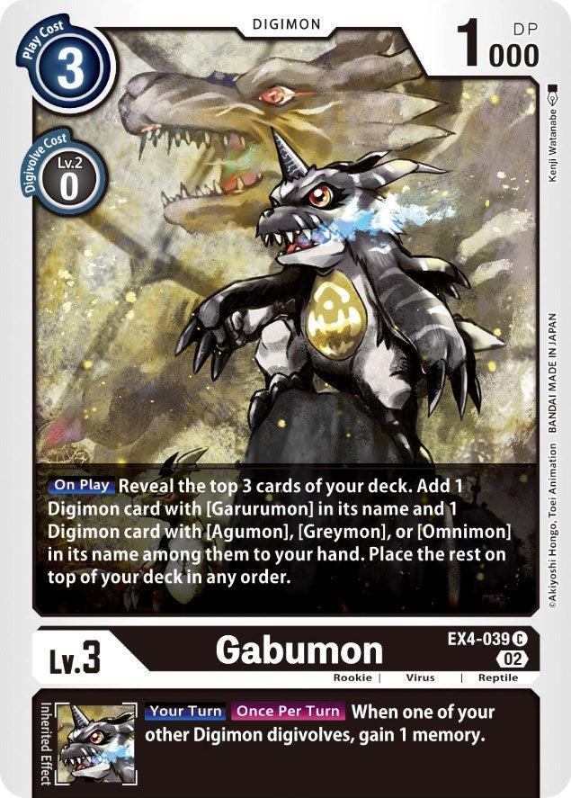 Gabumon [EX4-039] [Alternative Being Booster] (ONLINE ORDER ONLY)