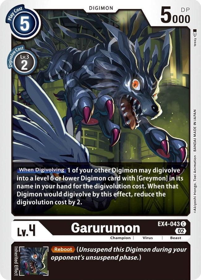 Garurumon [EX4-043] [Alternative Being Booster] (ONLINE ORDER ONLY)