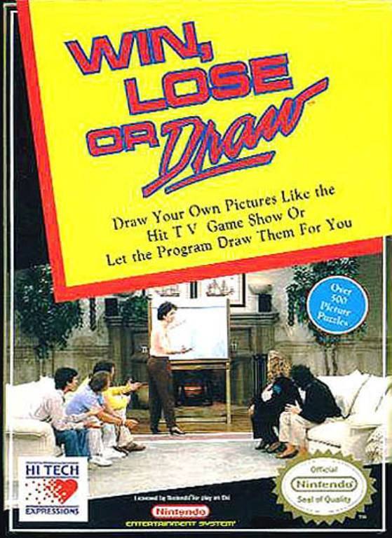 Win, Lose Or Draw (Nintendo NES) (Online Only)