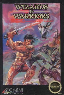 Wizards & Warriors (Nintendo NES) (Online Only)