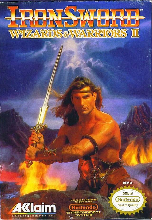 Wizards and Warriors II: Iron Sword (Nintendo NES) (Online Only)