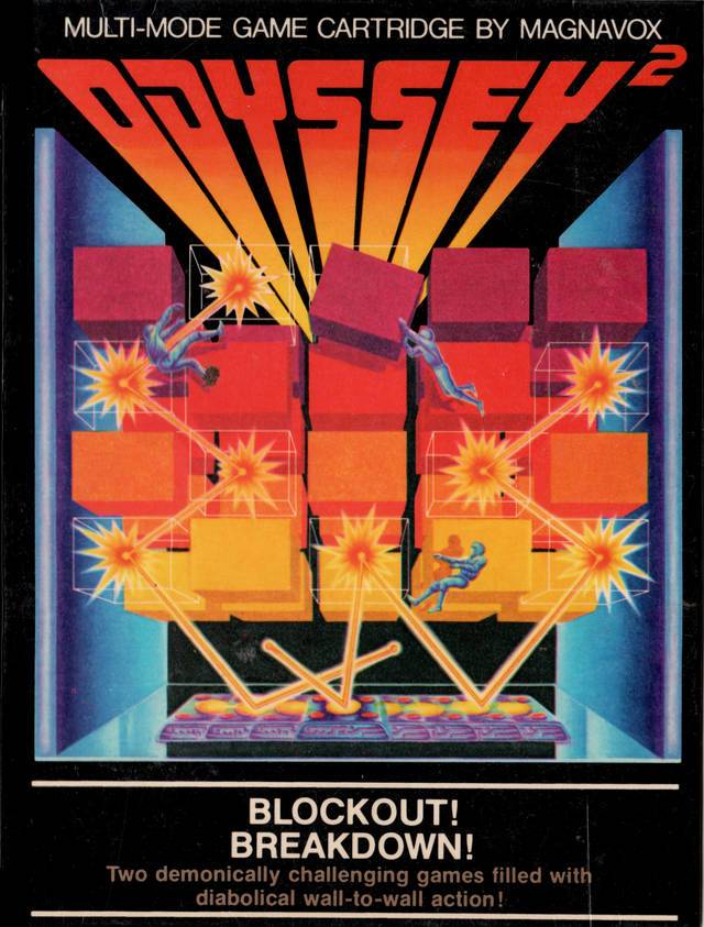 Blockout!/Breakdown! (Odyssey 2) (Online Order Only)