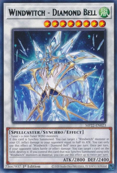 Windwitch - Diamond Bell [MP22-EN023] Rare (ONLINE ORDER ONLY)