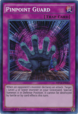 Pinpoint Guard [MP14-EN044] Secret Rare (ONLINE ORDER ONLY)