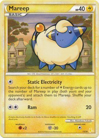 Mareep (13/30) [HeartGold & SoulSilver: Trainer Kit - Raichu] (Online Only)