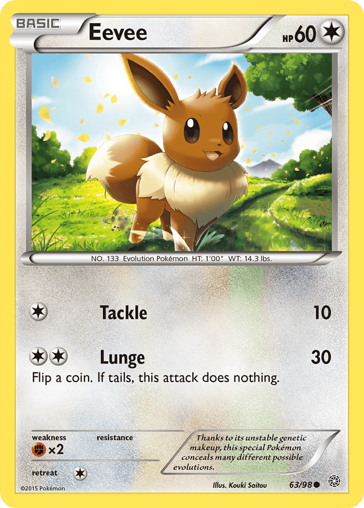 Eevee (63/98) [XY: Ancient Origins] (Online Only)