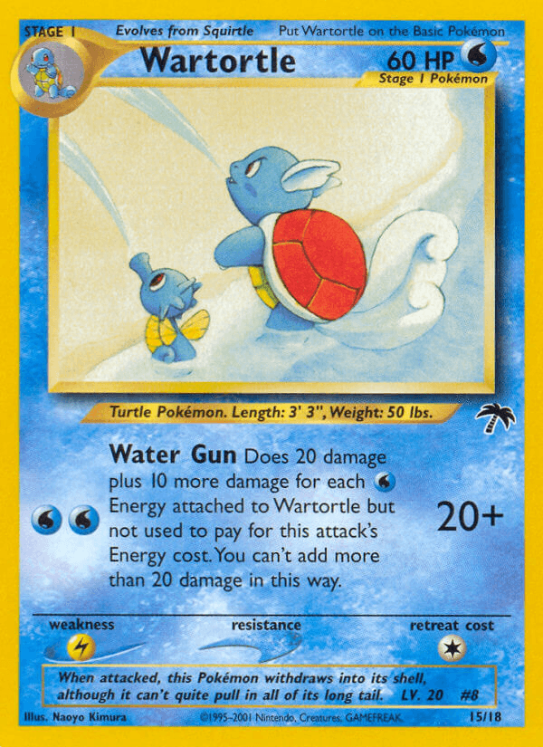 Wartortle (15/18) [Southern Islands] (Online Only)