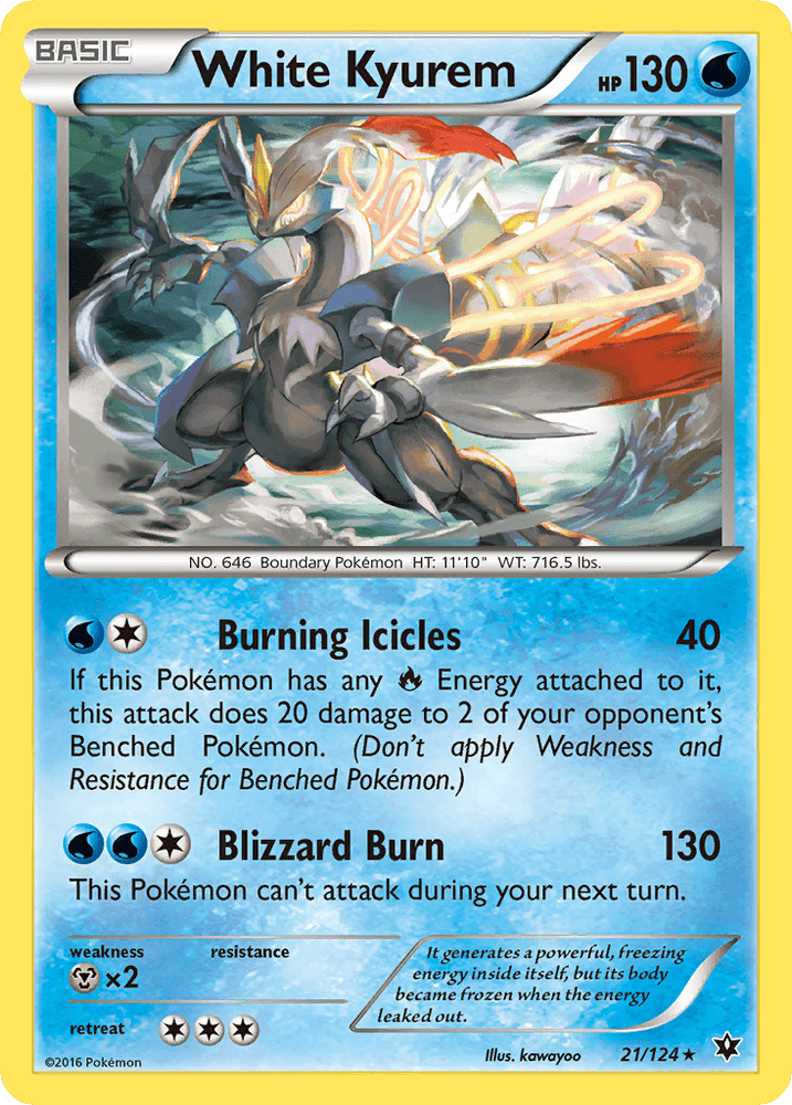 White Kyurem (21/124) [XY: Fates Collide] (Online Only)