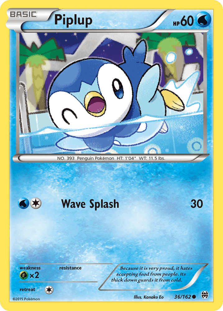 Piplup (36/162) [XY: BREAKthrough] (Online Only)