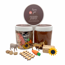 Farm Animal Play Dough Sensory Jar Kit (ONLINE ORDER ONLY)