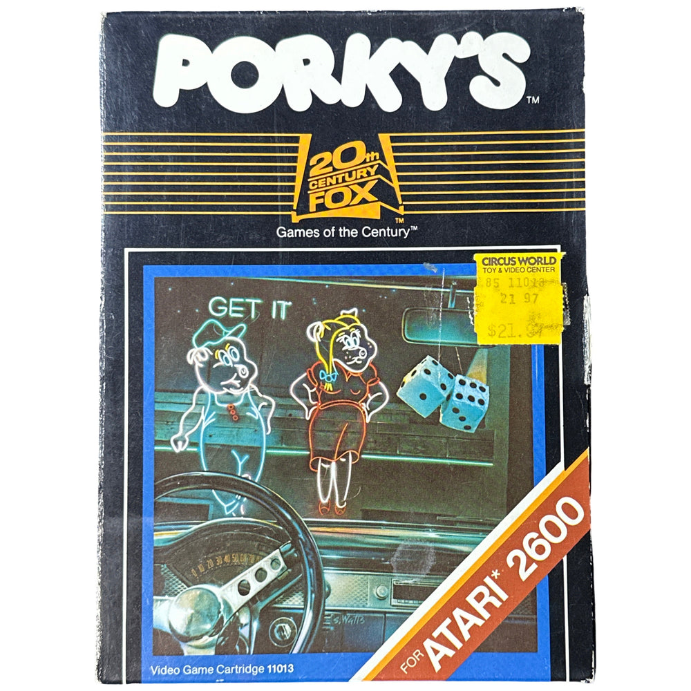 Porky's - Atari 2600 (ONLINE ORDER ONLY)