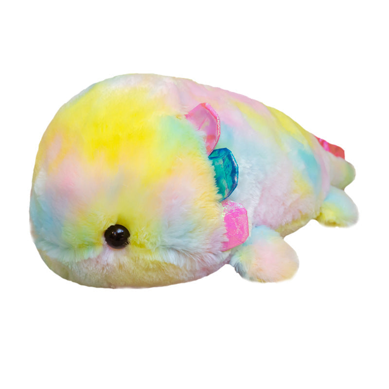Cute Rainbow Plush Salamander (ONLINE ORDER ONLY)