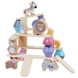 Wooden Stacking Balance Building Blocks (ONLINE ORDER ONLY)
