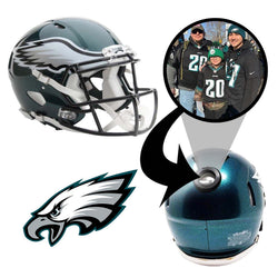 Philadelphia Eagles NFL Mini Helmet - Picture Inside (Online Order Only) (ONLINE ORDER ONLY)