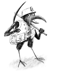 Beak, Feather, & Bone - Roleplaying Map-Labeling Game (Online Order Only)