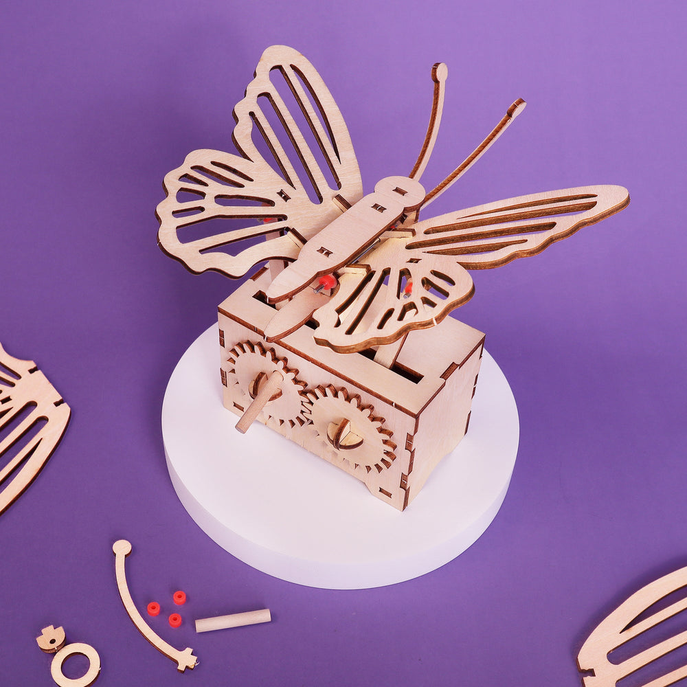 Fluttering Butterfly DIY Kit, Educational STEM Toy (ONLINE ORDER ONLY)