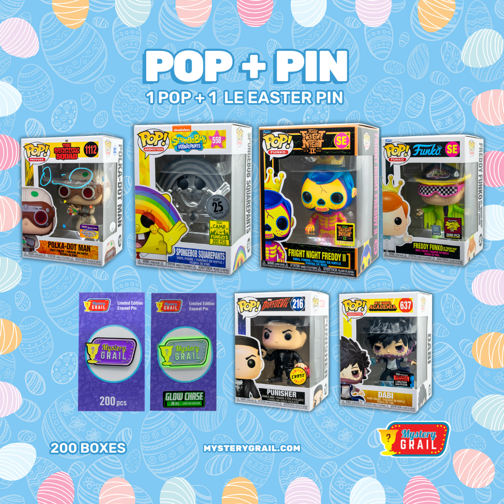 Pop + Easter Pin Mystery Grail Box (Online Order Only)