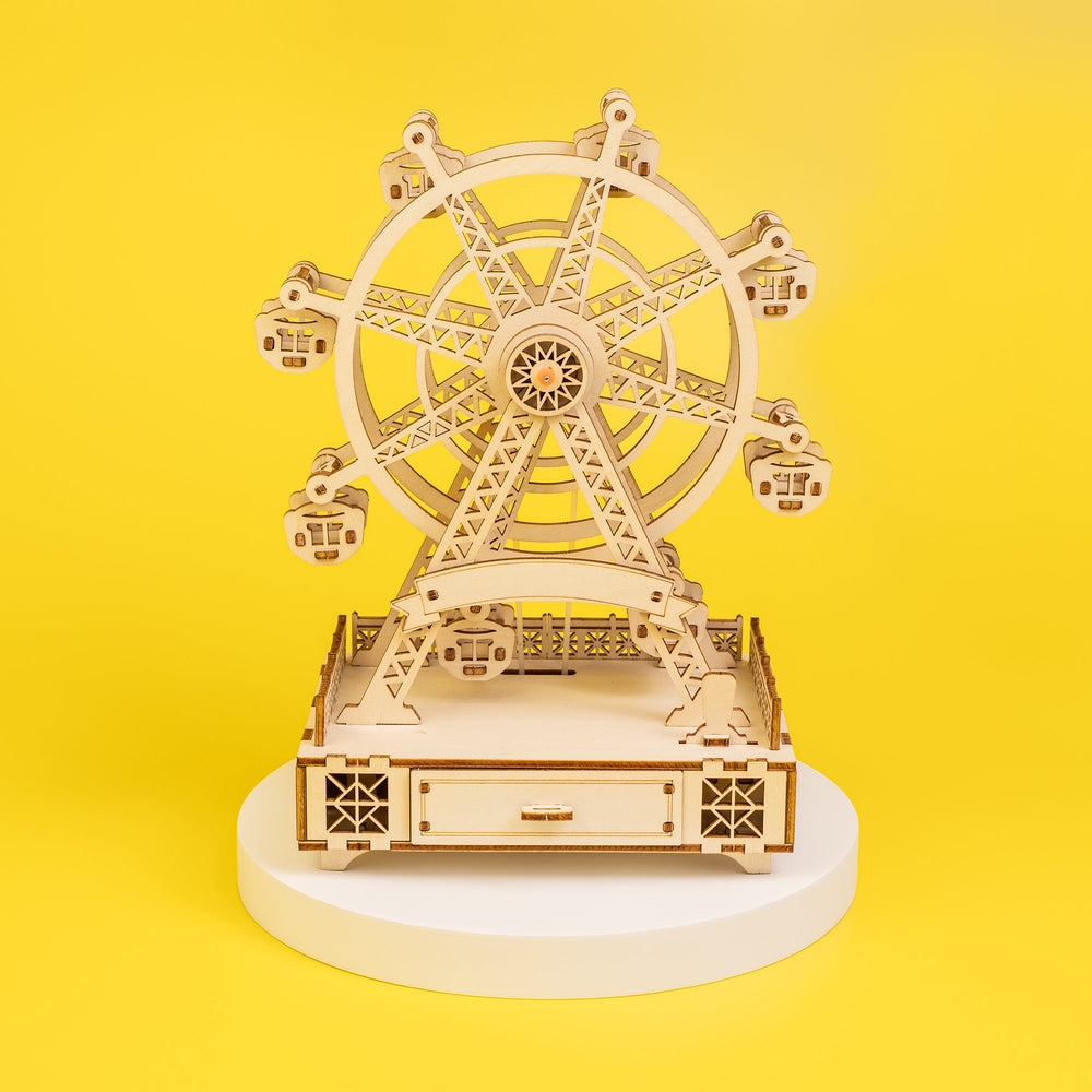 DIY Wooden Ferris Wheel Music Box Kit (ONLINE ORDER ONLY)
