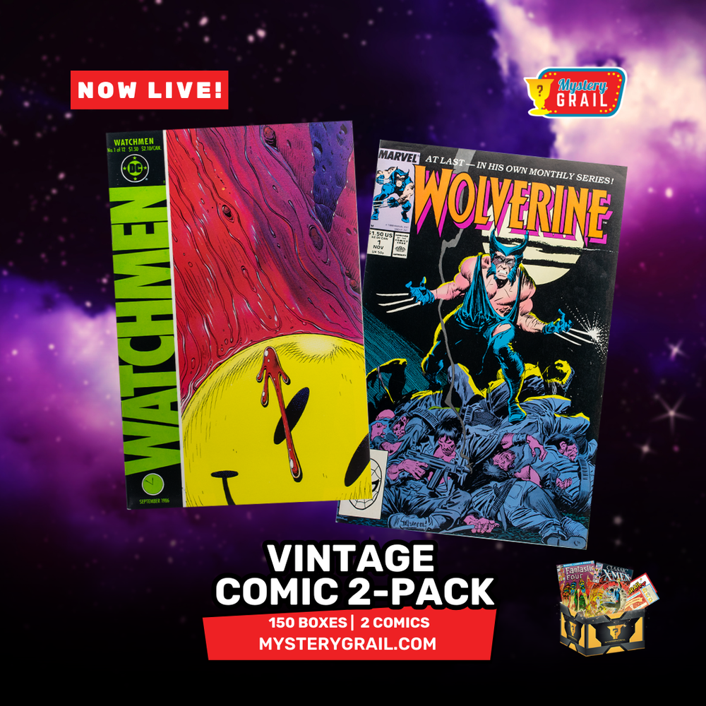 Vintage Comic 2-Pack - Mystery Grail (Online Order Only)