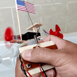 RC Propeller Boat DIY Kit, Educational STEM Toy (ONLINE ORDER ONLY)