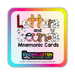 TKS Letters and Sounds Mnemonic Cards Set (ONLINE ORDER ONLY)