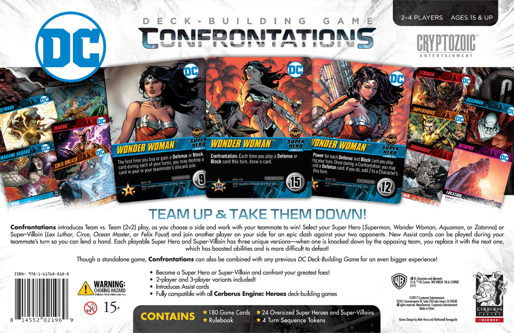 DC Deck-Building Game: Confrontations (ONLINE ORDER ONLY)