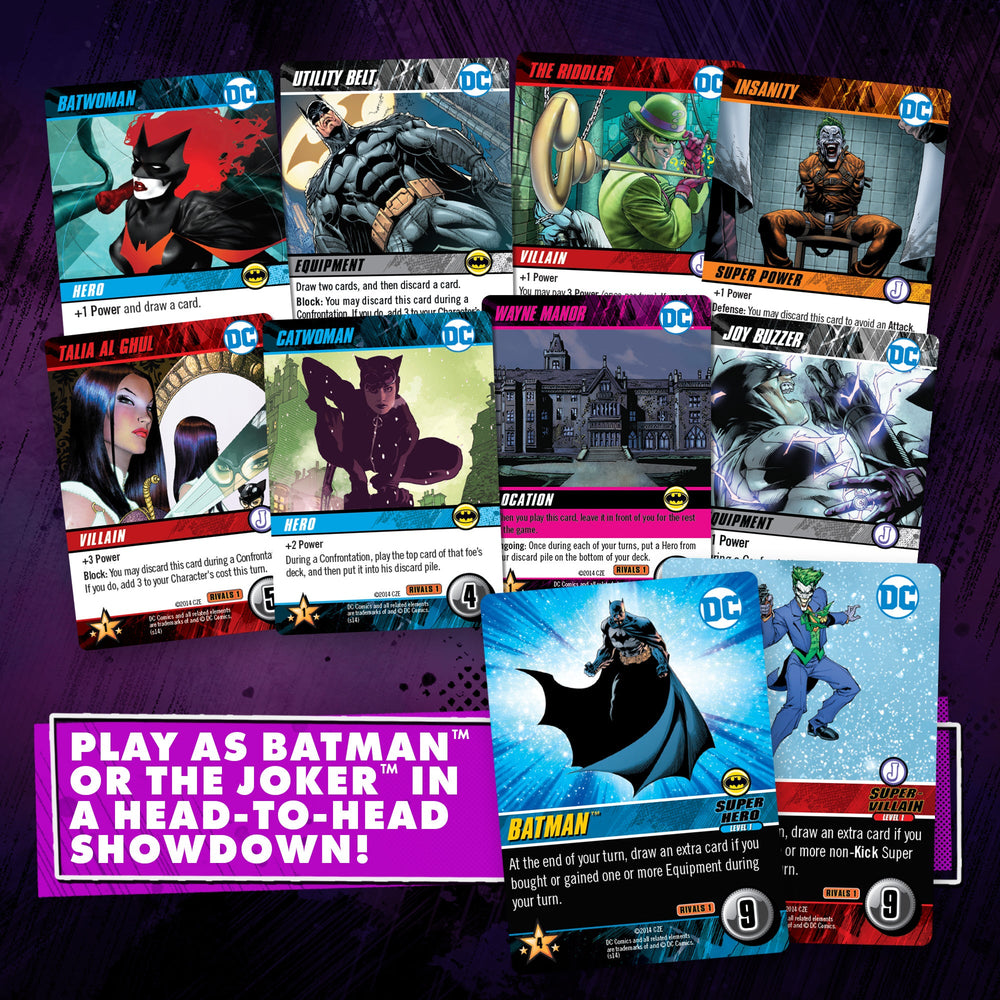 DC Deck-Building Game: Rivals — Batman vs. The Joker (ONLINE ORDER ONLY)