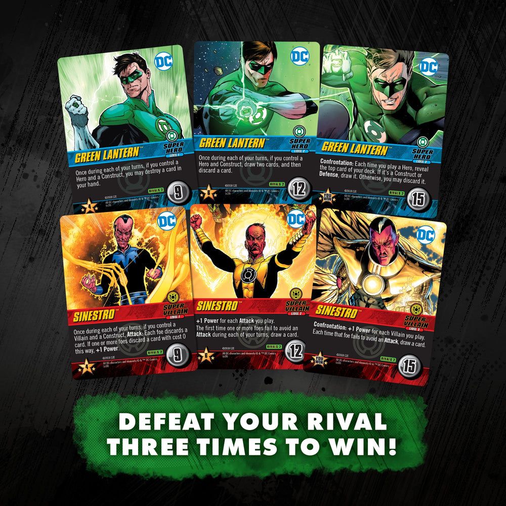 DC Deck-Building Game: Rivals — Green Lantern vs. Sinestro (ONLINE ORDER ONLY)