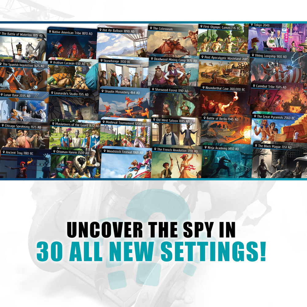 Spyfall: Time Travel (ONLINE ORDER ONLY)