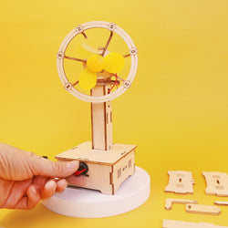 Variable Speed Oscillating Fan DIY Kit, Educational STEM Toy (ONLINE ORDER ONLY)