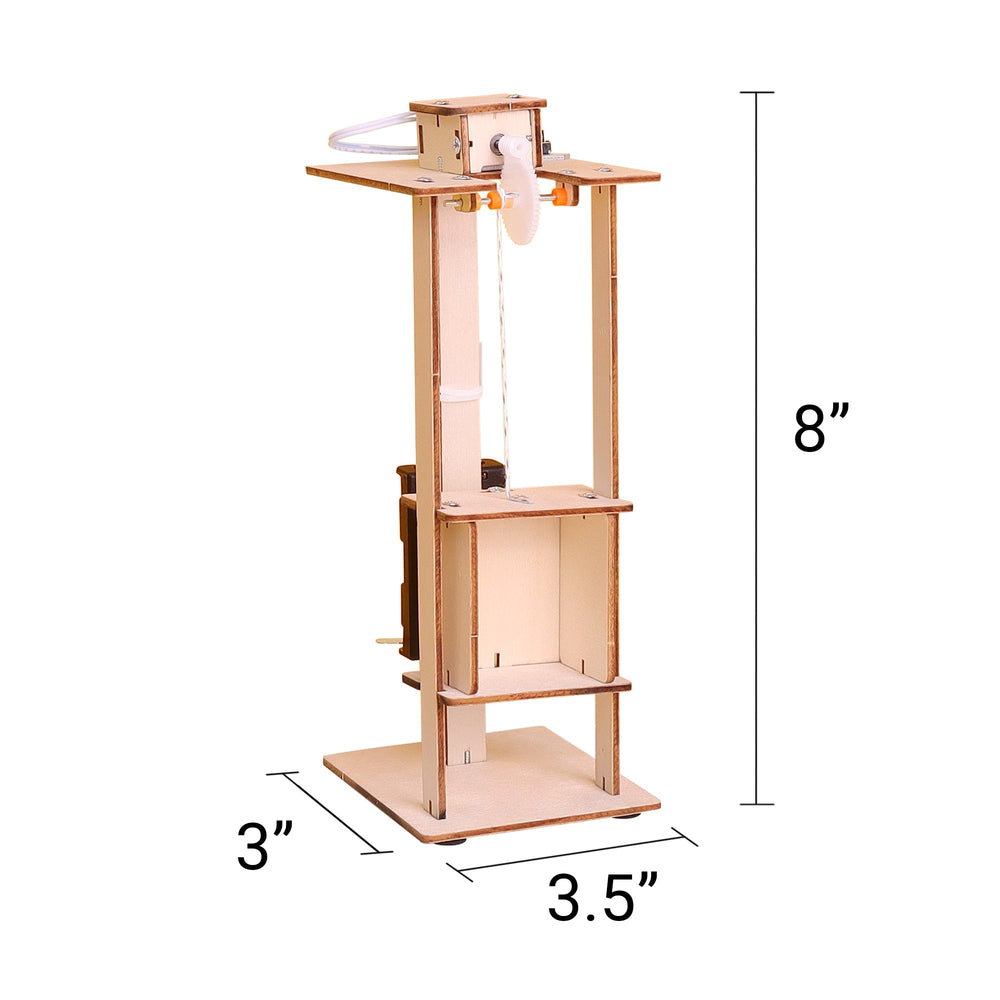 Electric Elevator DIY Kit, Educational STEM Toy (ONLINE ORDER ONLY)