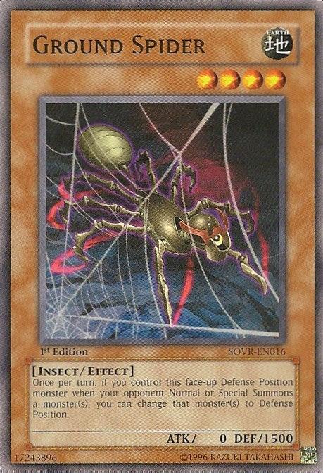 Ground Spider [SOVR-EN016] Common (ONLINE ORDER ONLY)