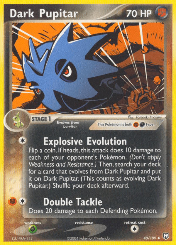 Dark Pupitar (40/109) [EX: Team Rocket Returns] (Online Only)