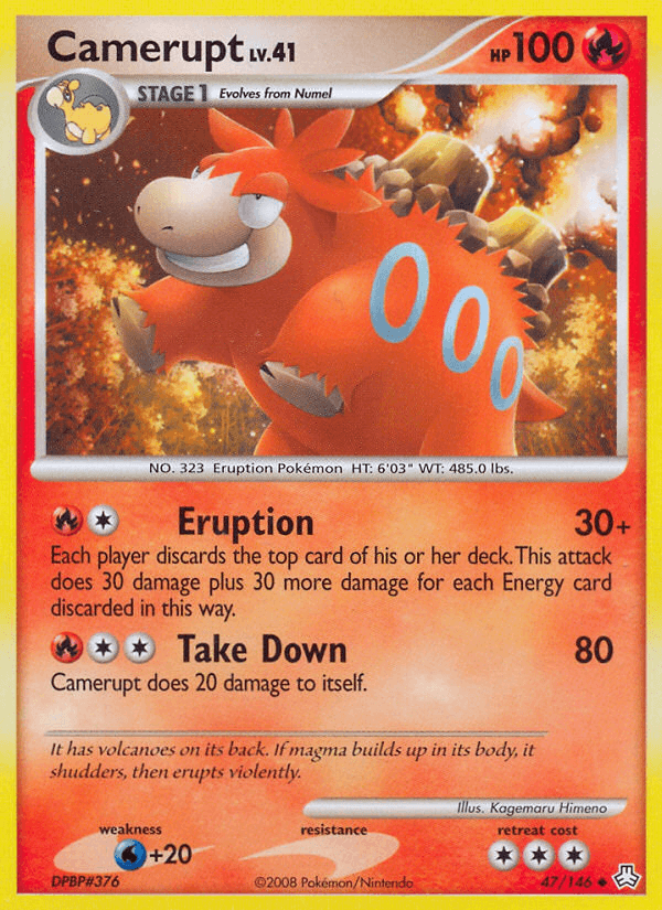 Camerupt (47/146) [Diamond & Pearl: Legends Awakened] (Online Only)