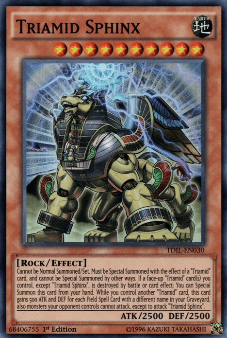 Triamid Sphinx [TDIL-EN030] Super Rare (ONLINE ORDER ONLY)