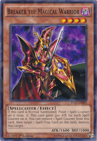 Breaker the Magical Warrior [BP03-EN005] Shatterfoil Rare (ONLINE ORDER ONLY)