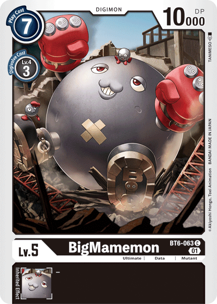 BigMamemon [BT6-063] [Double Diamond] (ONLINE ORDER ONLY)