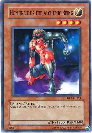 Homunculus the Alchemic Being [DR3-EN094] Common (ONLINE ORDER ONLY)