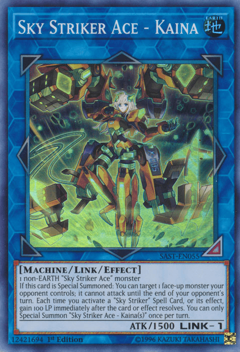Sky Striker Ace - Kaina [SAST-EN055] Super Rare (ONLINE ORDER ONLY)