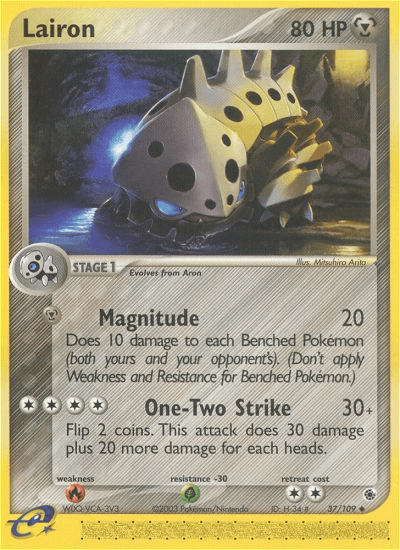 Lairon (37/109) [EX: Ruby & Sapphire] (Online Only)