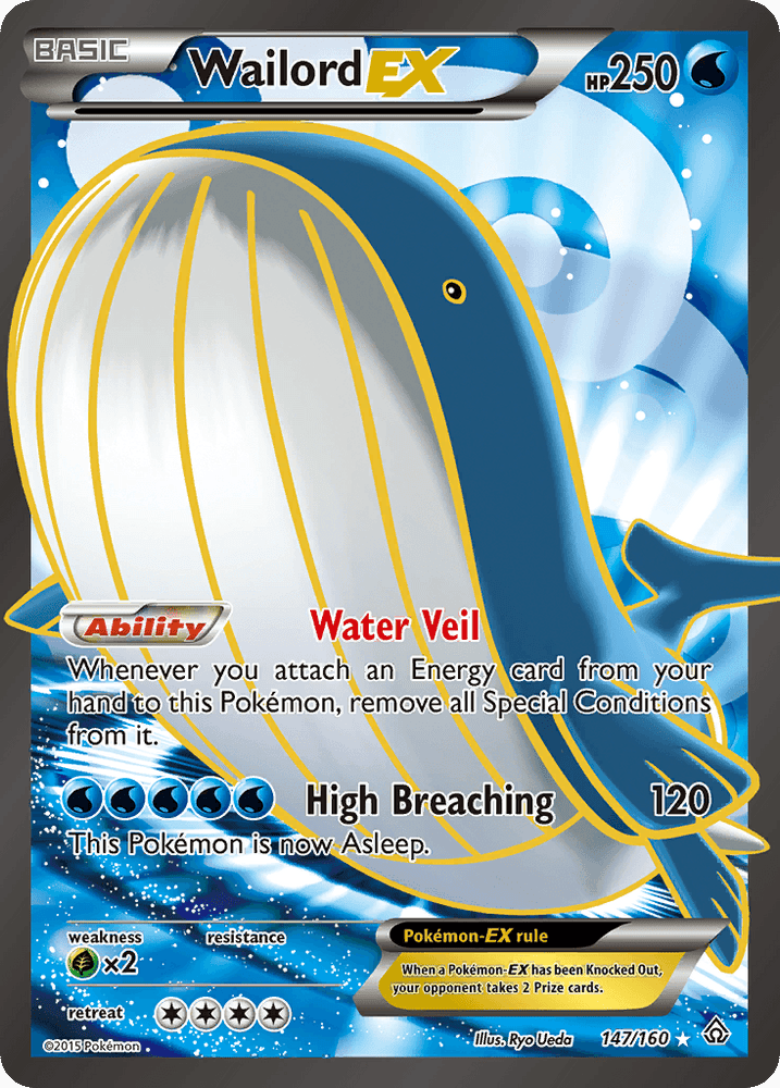 Wailord EX (147/160) [XY: Primal Clash] (Online Only)