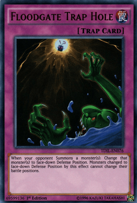Floodgate Trap Hole [TDIL-EN076] Ultra Rare (ONLINE ORDER ONLY)